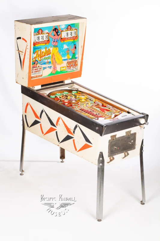 aloha-363-34.jpg pinball machine - Preview image showing playfield artwork and design details