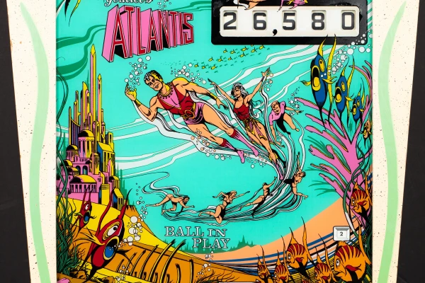 atlantis-871-bg.jpg pinball machine - Preview image showing playfield artwork and design details