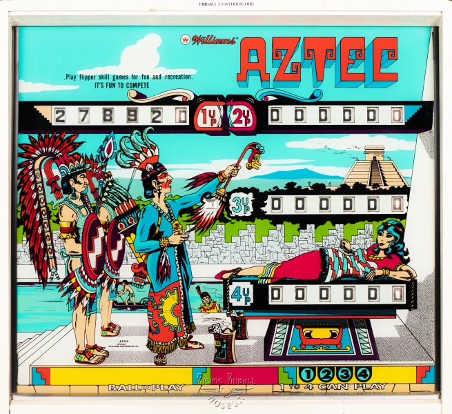 aztec-9-bg.jpg pinball machine - Preview image showing playfield artwork and design details
