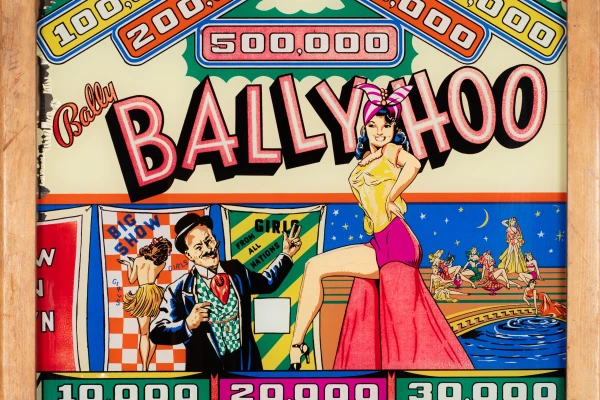 ballyhoo-1171-bg.jpg pinball machine - Preview image showing playfield artwork and design details