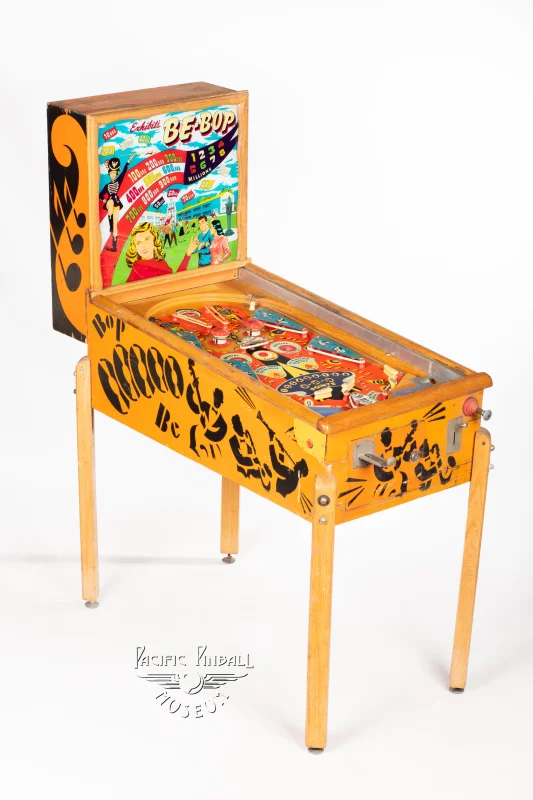 be-bop-1169-34.jpg pinball machine - Preview image showing playfield artwork and design details