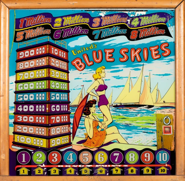 blue-skies-1532-bg.jpg pinball machine - Preview image showing playfield artwork and design details