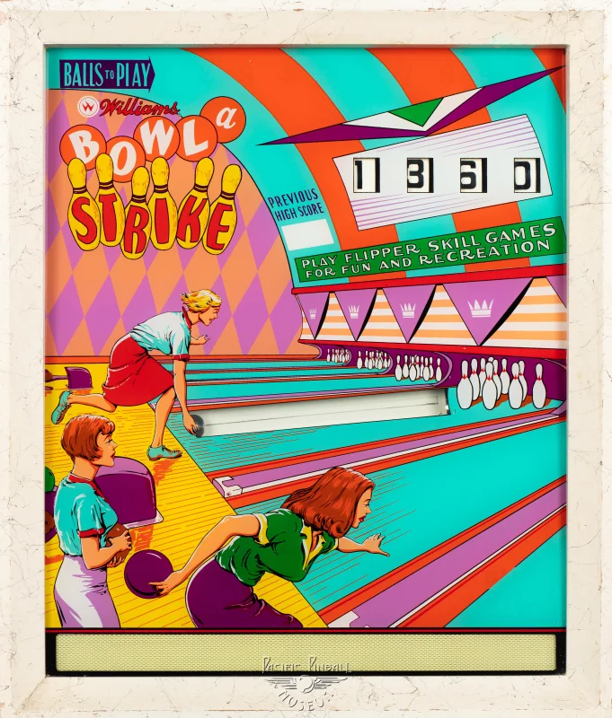 bowl-a-strike-989-bg.jpg pinball machine - Preview image showing playfield artwork and design details