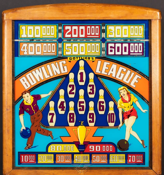 bowling-league-1348-bg.jpg pinball machine - Preview image showing playfield artwork and design details