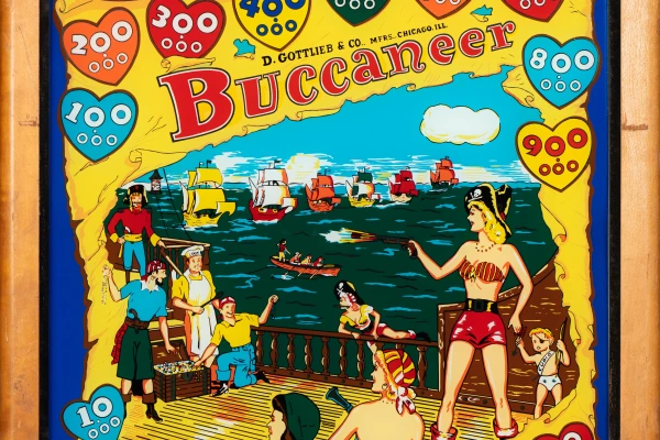 buccaneer-1478-bg.jpg pinball machine - Preview image showing playfield artwork and design details