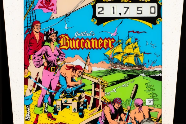 buccaneer-182-bg.jpg pinball machine - Preview image showing playfield artwork and design details