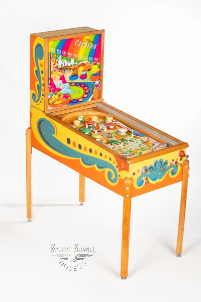 caravan-456-34.jpg pinball machine - Preview image showing playfield artwork and design details