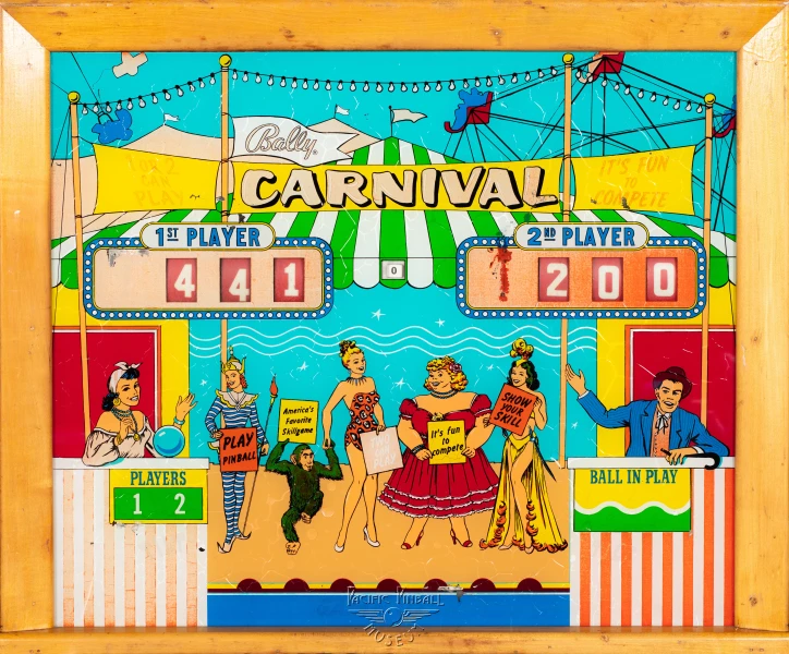 carnival-1229-bg.jpg pinball machine - Preview image showing playfield artwork and design details