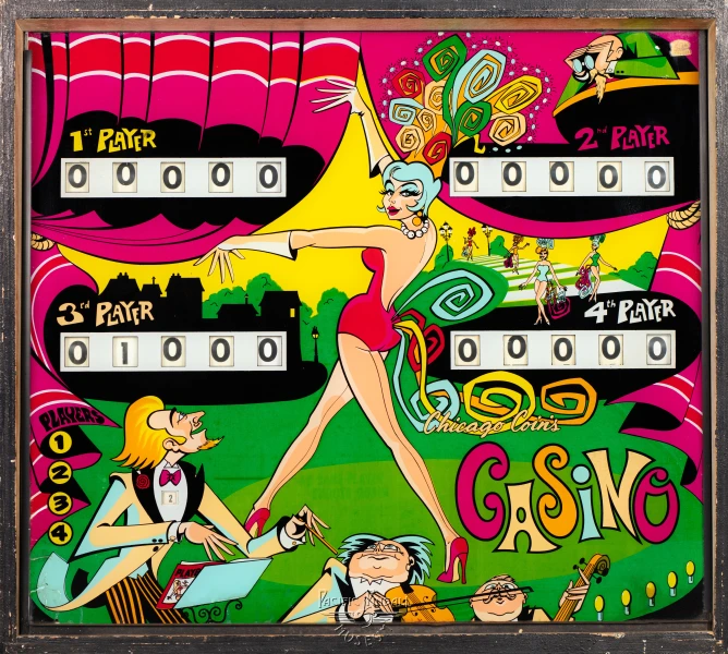 casino-491-bg.jpg pinball machine - Preview image showing playfield artwork and design details