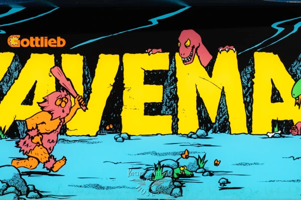 caveman-606-bg.jpg pinball machine - Preview image showing playfield artwork and design details