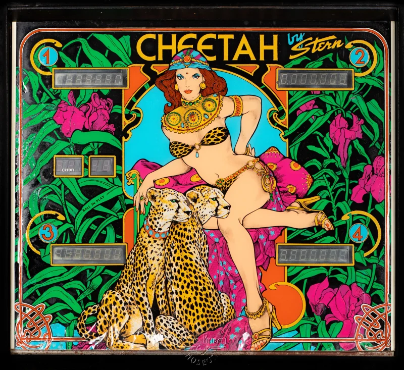 cheetah-847-bg.jpg pinball machine - Preview image showing playfield artwork and design details