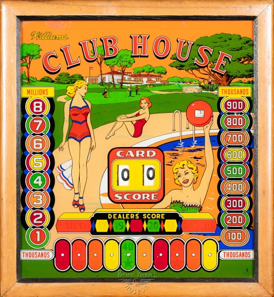 club-house-1439-bg.jpg pinball machine - Preview image showing playfield artwork and design details