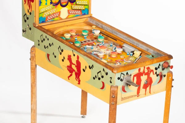 coed-1166-34.jpg pinball machine - Preview image showing playfield artwork and design details