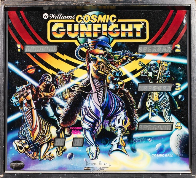 cosmic-gunfight-584-bg.jpg pinball machine - Preview image showing playfield artwork and design details