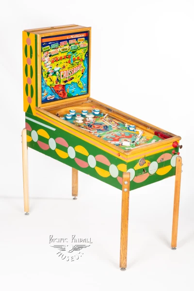 crossroads-256-34.jpg pinball machine - Preview image showing playfield artwork and design details