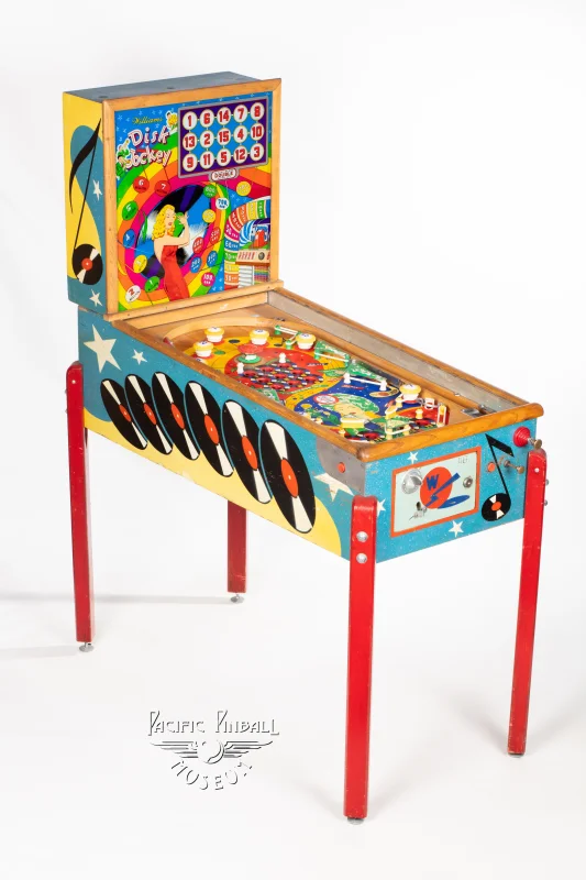 disk-jockey-909-34.jpg pinball machine - Preview image showing playfield artwork and design details