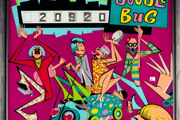 doodle-bug-969-bg.jpg pinball machine - Preview image showing playfield artwork and design details