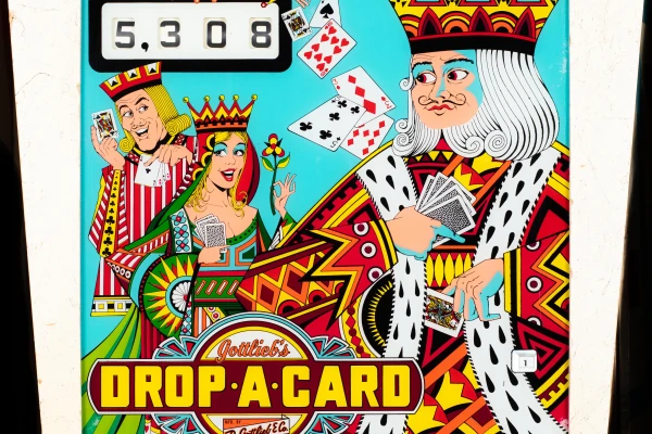 drop-a-card-140-bg.jpg pinball machine - Preview image showing playfield artwork and design details