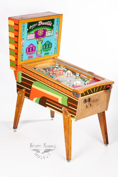 duette-deluxe-307-34.jpg pinball machine - Preview image showing playfield artwork and design details
