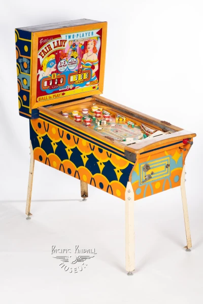 fair-lady-309-34.jpg pinball machine - Preview image showing playfield artwork and design details