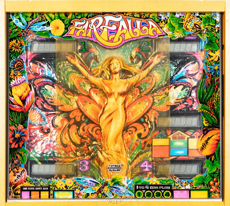 farfalla-1035-bg.jpg pinball machine - Preview image showing playfield artwork and design details
