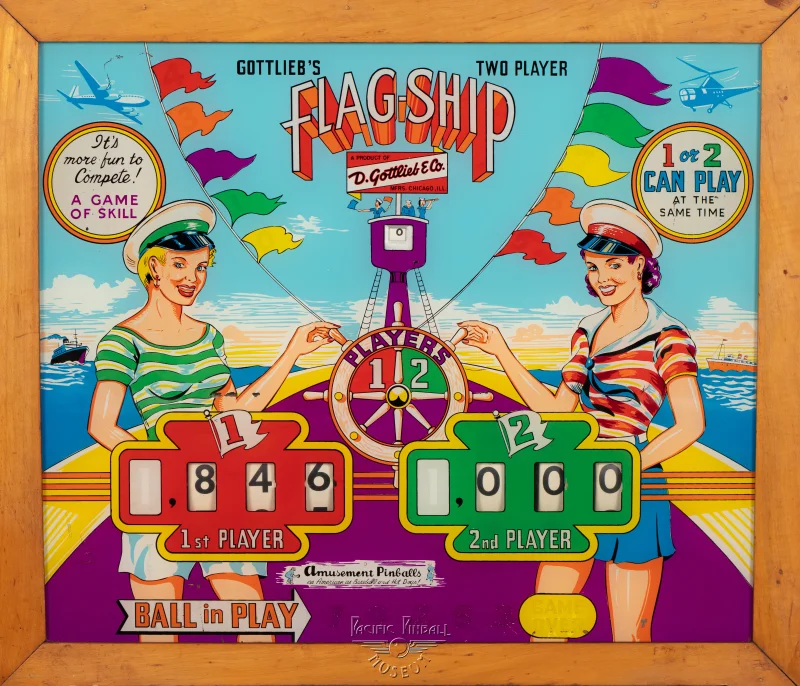 flag-ship-1312-bg.jpg pinball machine - Preview image showing playfield artwork and design details