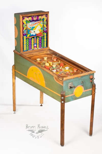 flamingo-451-34.jpg pinball machine - Preview image showing playfield artwork and design details
