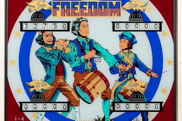 freedom-619-bg.jpg pinball machine - Preview image showing playfield artwork and design details