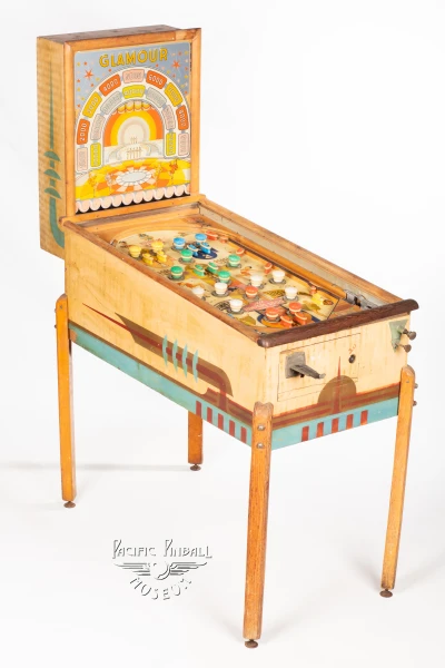 glamour-1175-34.jpg pinball machine - Preview image showing playfield artwork and design details