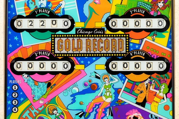 gold-record-1070-bg.jpg pinball machine - Preview image showing playfield artwork and design details