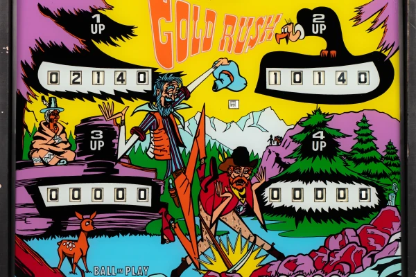 gold-rush-1095-bg.jpg pinball machine - Preview image showing playfield artwork and design details
