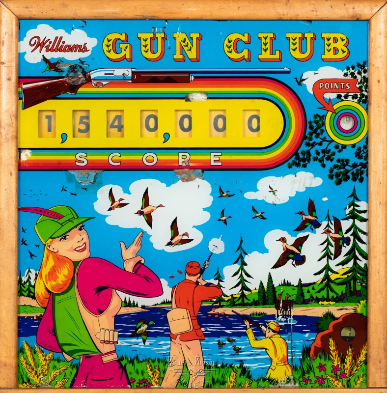 gun-club-1352-bg.jpg pinball machine - Preview image showing playfield artwork and design details