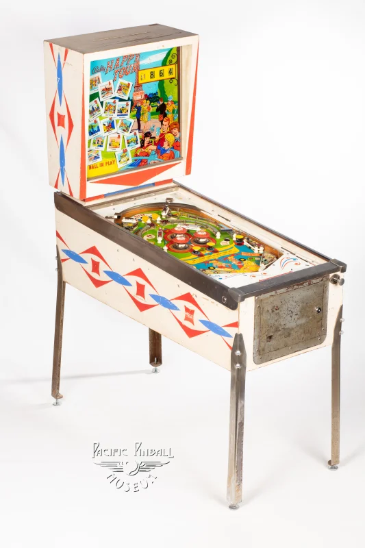happy-tour-1587-34.jpg pinball machine - Preview image showing playfield artwork and design details