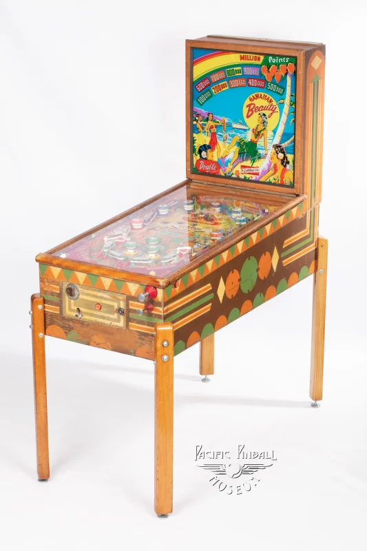 hawaiian-beauty-911-34.jpg pinball machine - Preview image showing playfield artwork and design details