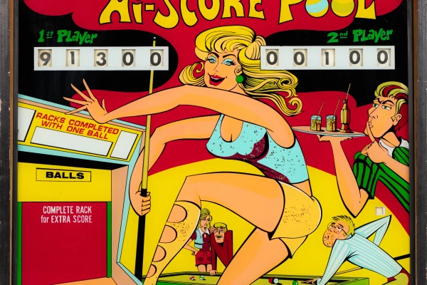 hi-score-pool-1065-bg.jpg pinball machine - Preview image showing playfield artwork and design details