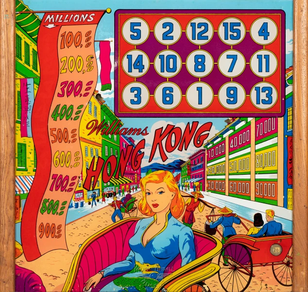 hong-kong-1433-bg.jpg pinball machine - Preview image showing playfield artwork and design details