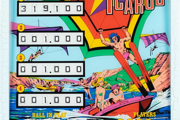 icarus-812-bg.jpg pinball machine - Preview image showing playfield artwork and design details