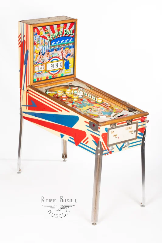 kewpie-doll-127-34.jpg pinball machine - Preview image showing playfield artwork and design details