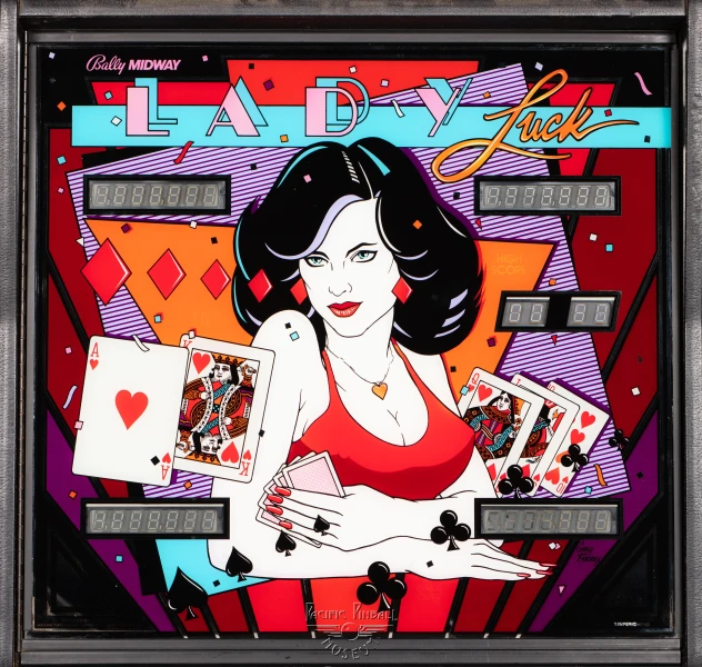 lady-luck-744-bg.jpg pinball machine - Preview image showing playfield artwork and design details