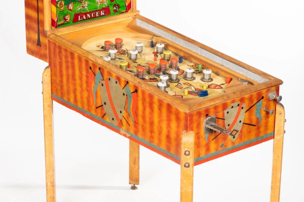 lancer-796-34.jpg pinball machine - Preview image showing playfield artwork and design details