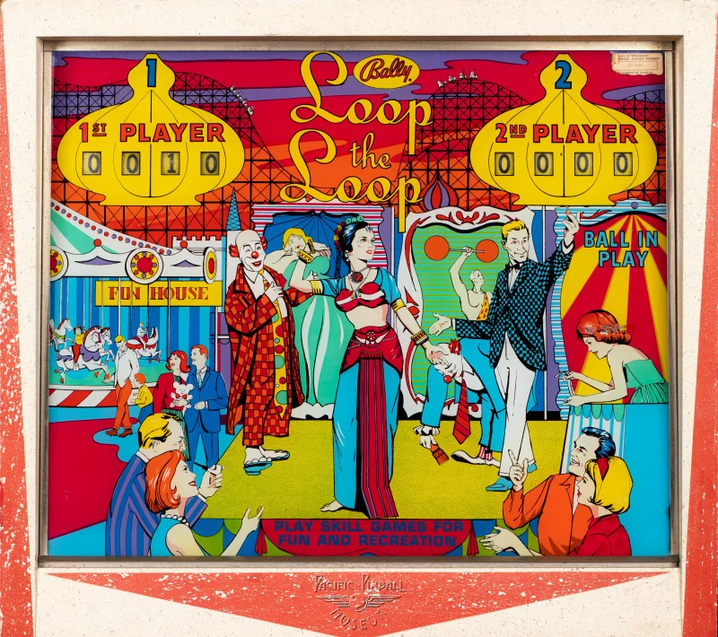 loop-the-loop-1042-bg.jpg pinball machine - Preview image showing playfield artwork and design details