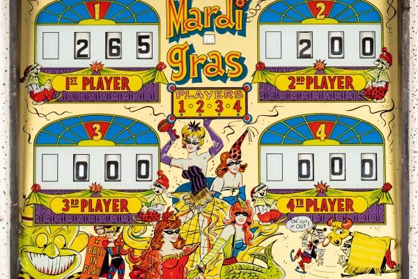 mardi-gras-1011-bg.jpg pinball machine - Preview image showing playfield artwork and design details