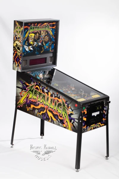 metallica-373-34.jpg pinball machine - Preview image showing playfield artwork and design details