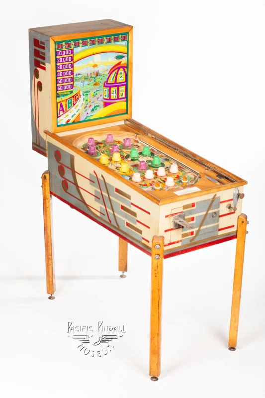 metro-1174-34.jpg pinball machine - Preview image showing playfield artwork and design details