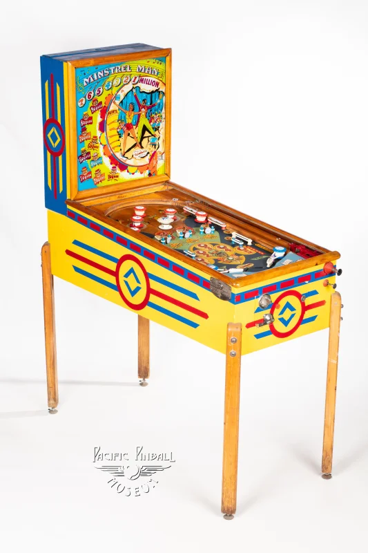 minstrel-man-228-34.jpg pinball machine - Preview image showing playfield artwork and design details