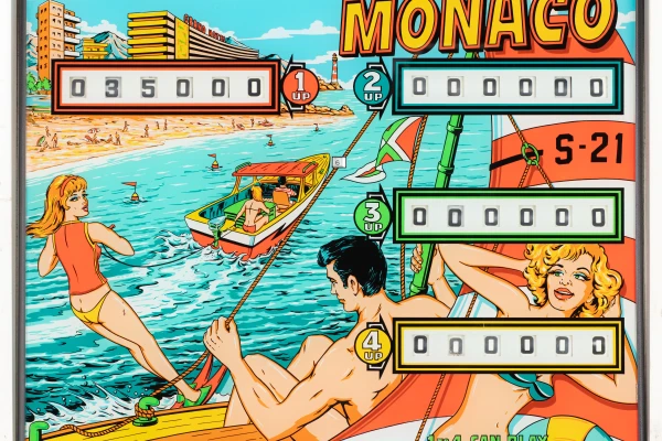 monaco-811-bg.jpg pinball machine - Preview image showing playfield artwork and design details