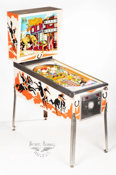 mustang-170-34.jpg pinball machine - Preview image showing playfield artwork and design details