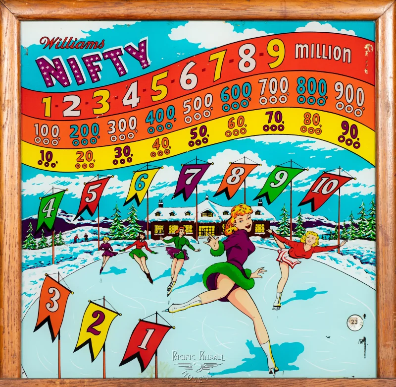 nifty-1317-bg.jpg pinball machine - Preview image showing playfield artwork and design details