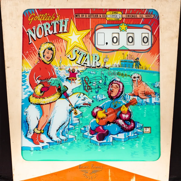 north-star-1063-bg.jpg pinball machine - Preview image showing playfield artwork and design details
