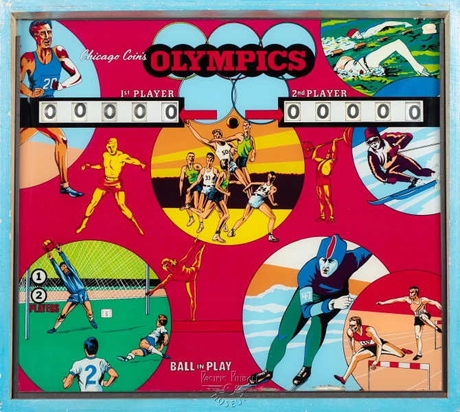 olympics-287-bg.jpg pinball machine - Preview image showing playfield artwork and design details